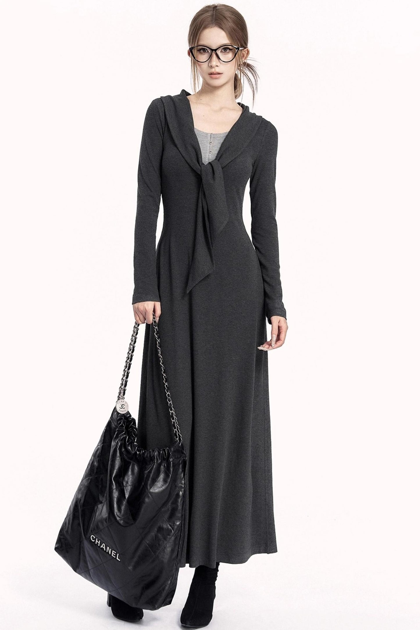 Relaxed Weekend Knitted Dress