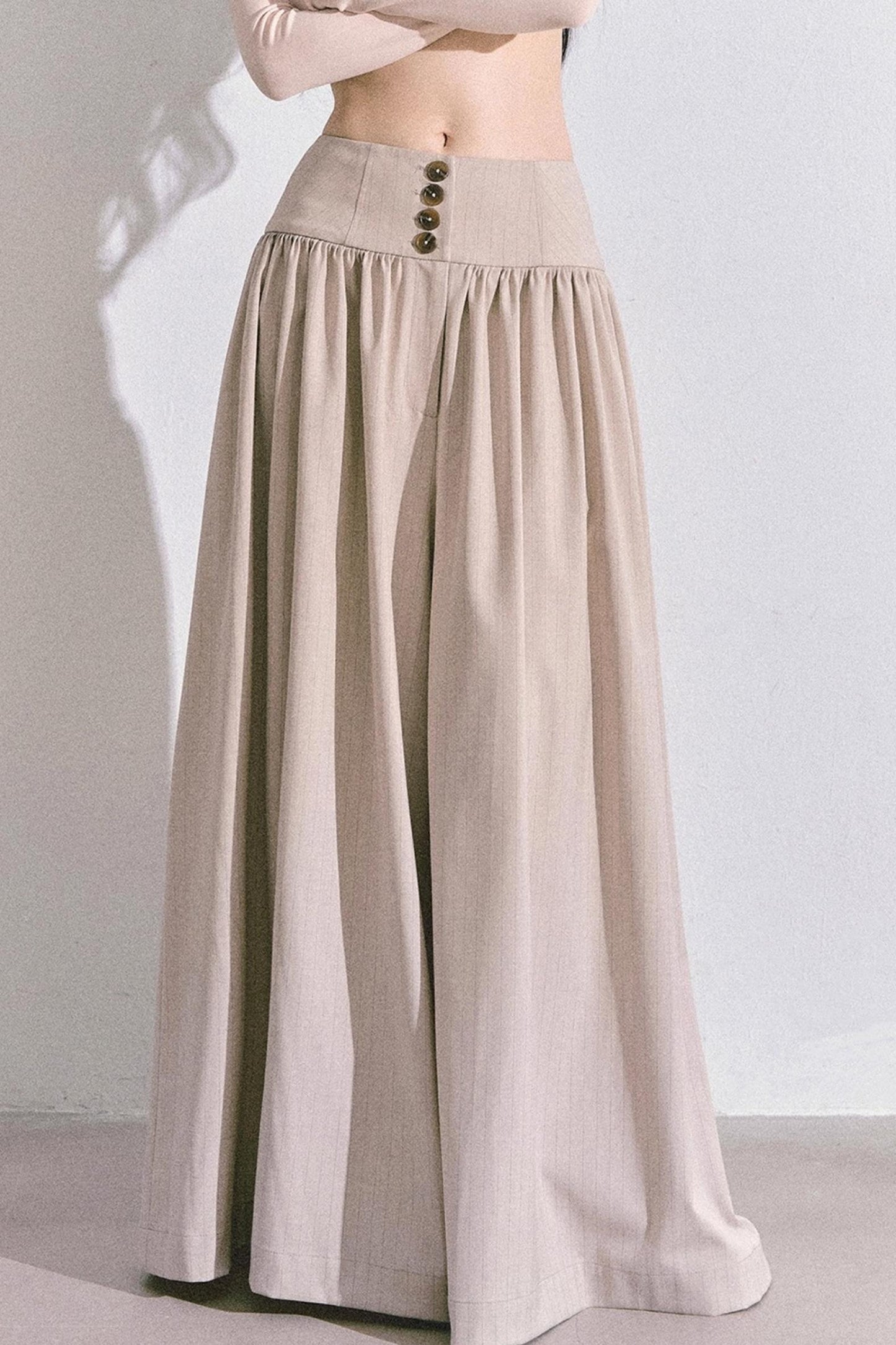 Korean Style Wide Pants