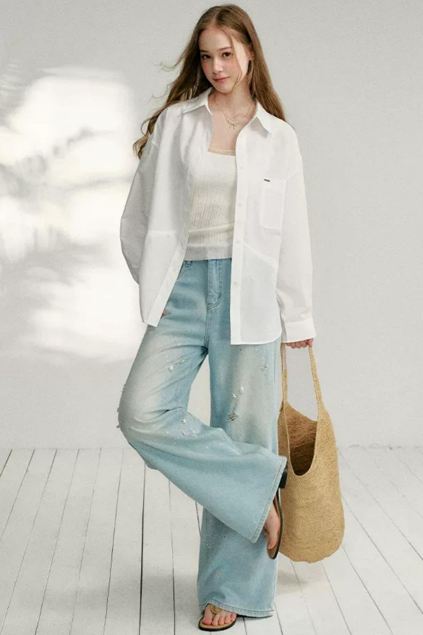 Deconstructed Two-Way Shirt
