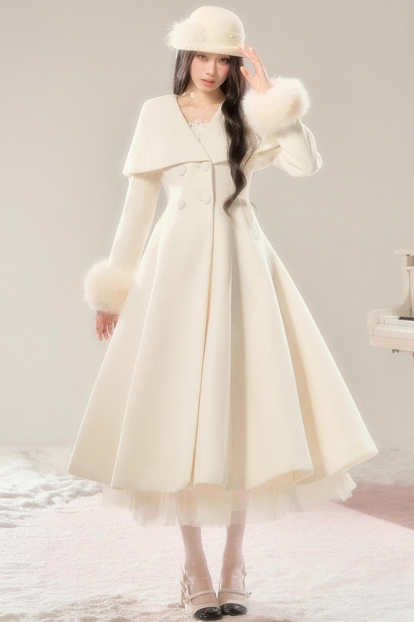 French Noble Lace Dress Set-Up