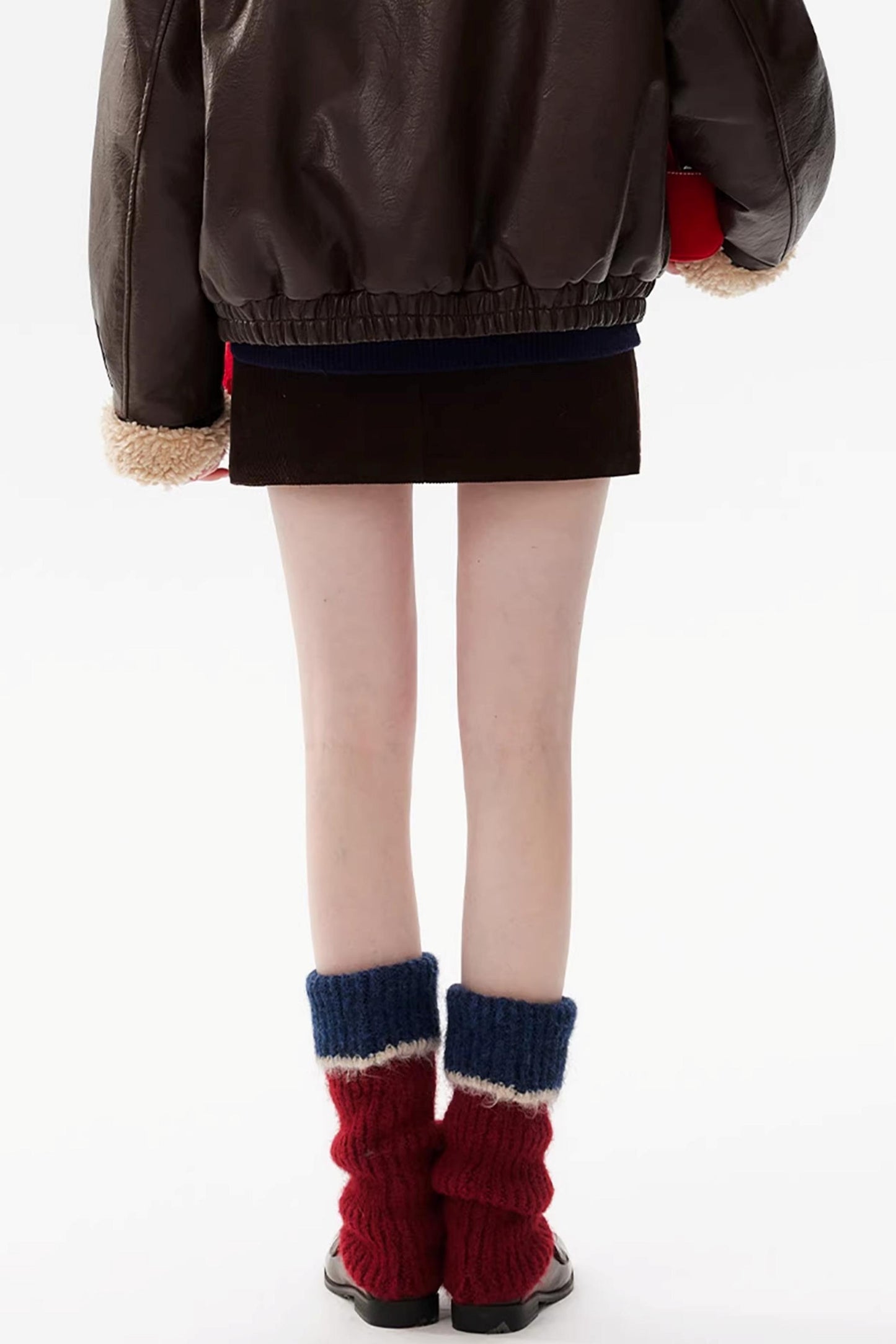 Color-Block Wool Socks