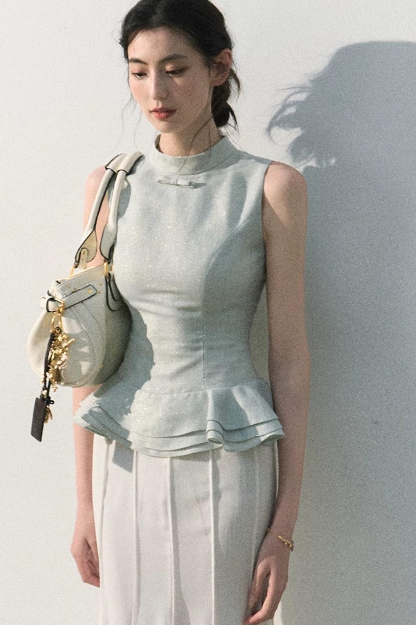 Lyocell Gilded Linen Camisole