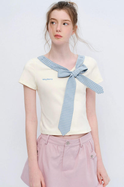 Sweetheart Romance Bow Top