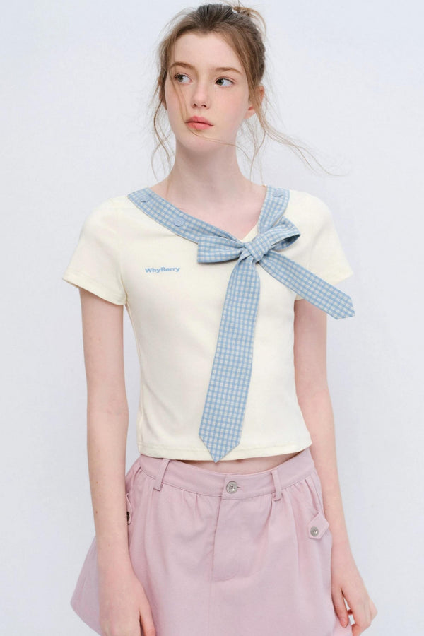 Sweetheart Romance Bow Top