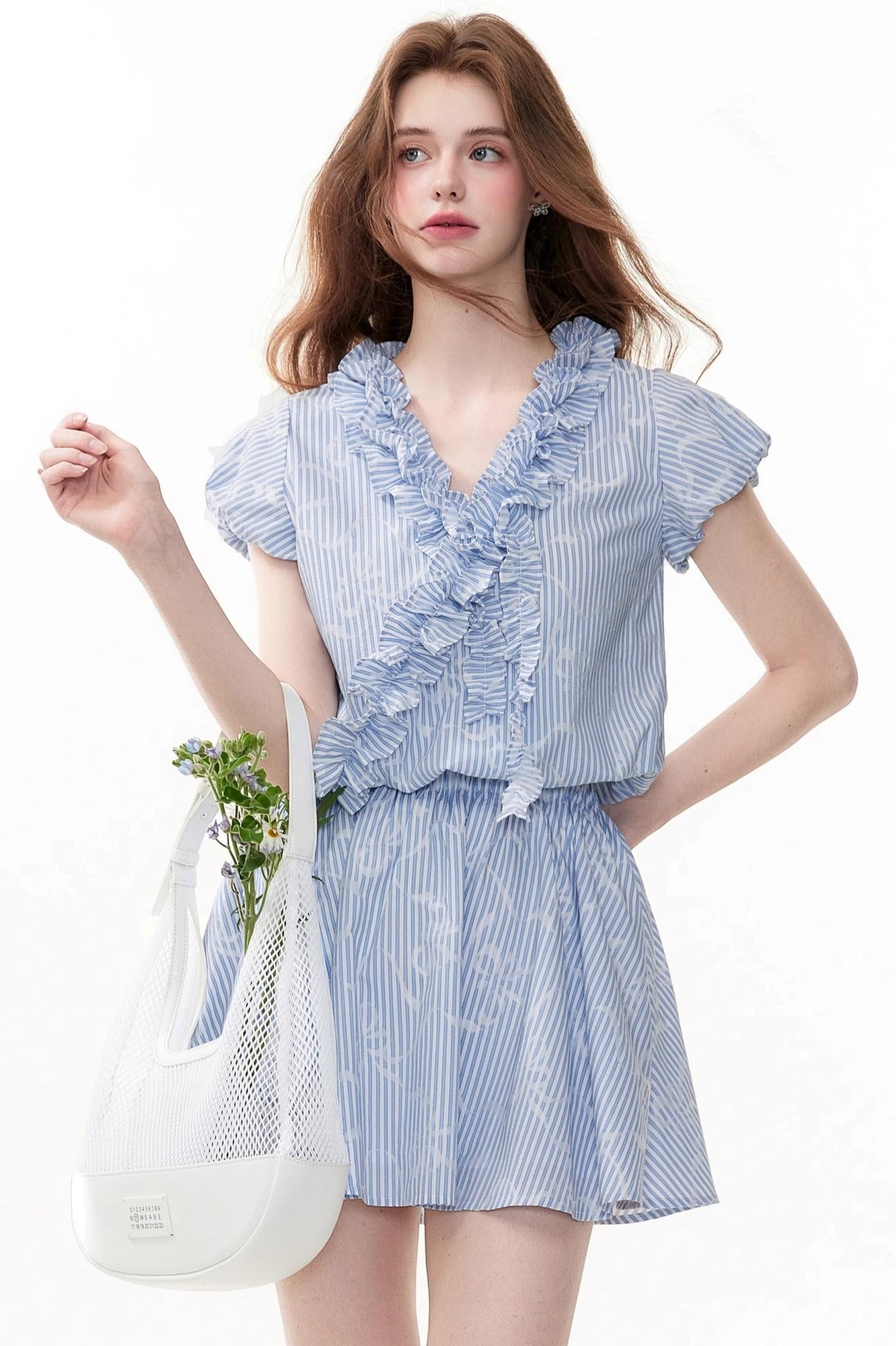 Summer Ruffled Stripe Set-Up