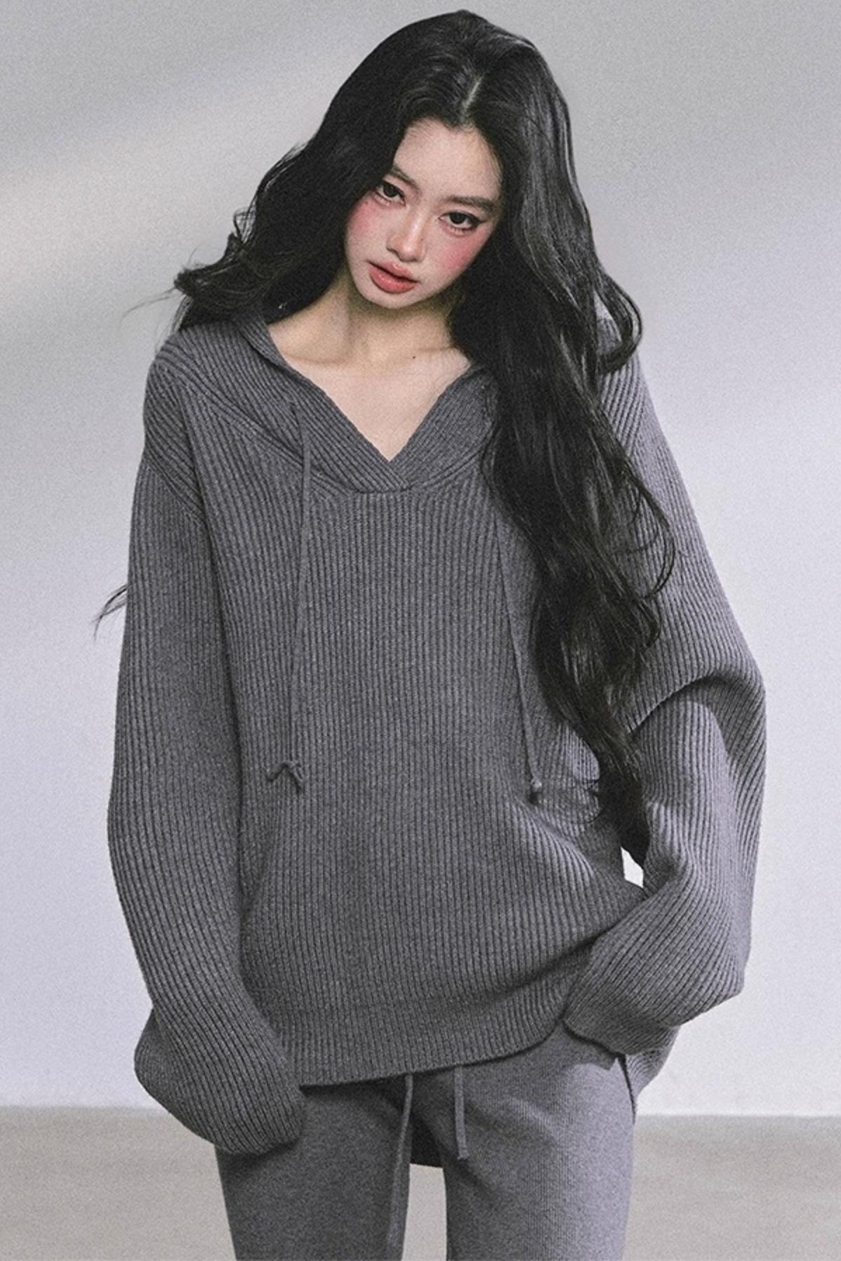 Lazy Style Knitted Suit Set-Up