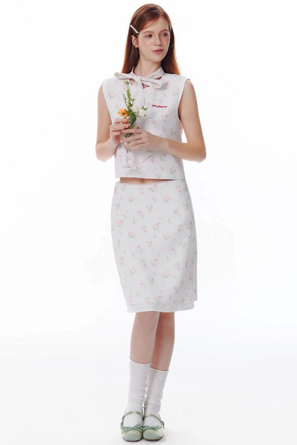 Bouquet A-Line Dress