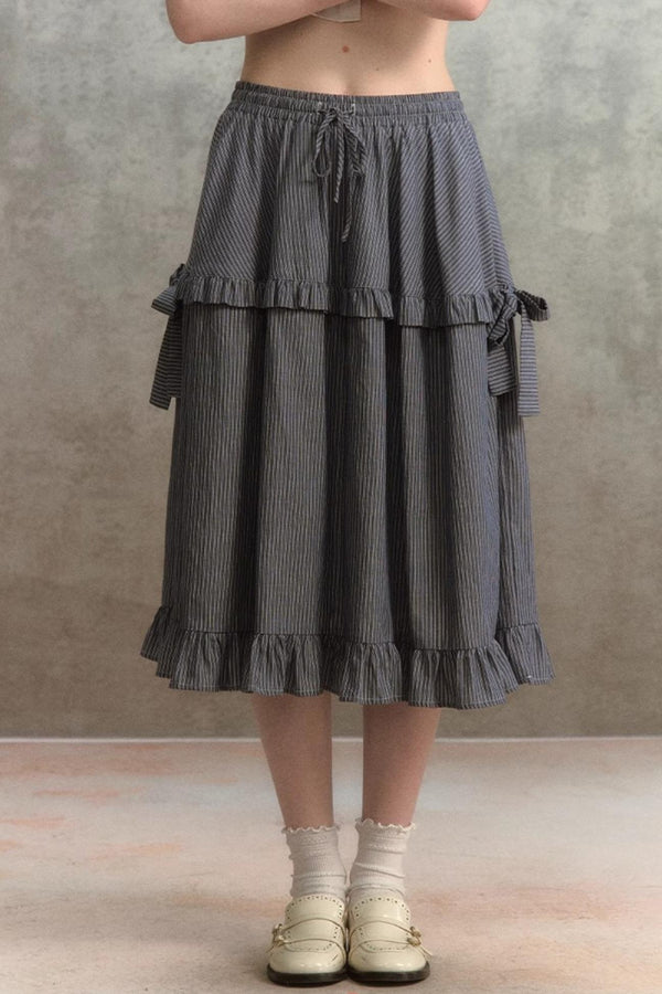 French Lace A-Line Skirt Set-Up