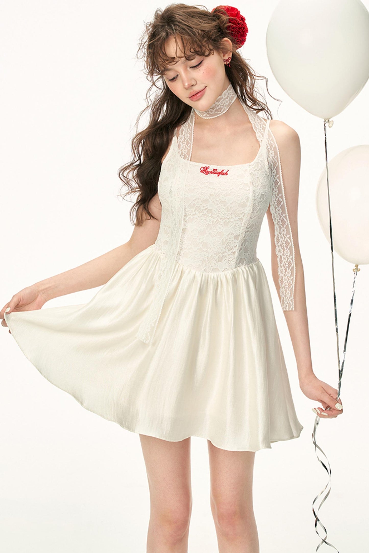 Flutter Halter Dress