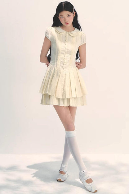 Park Pleated Dress