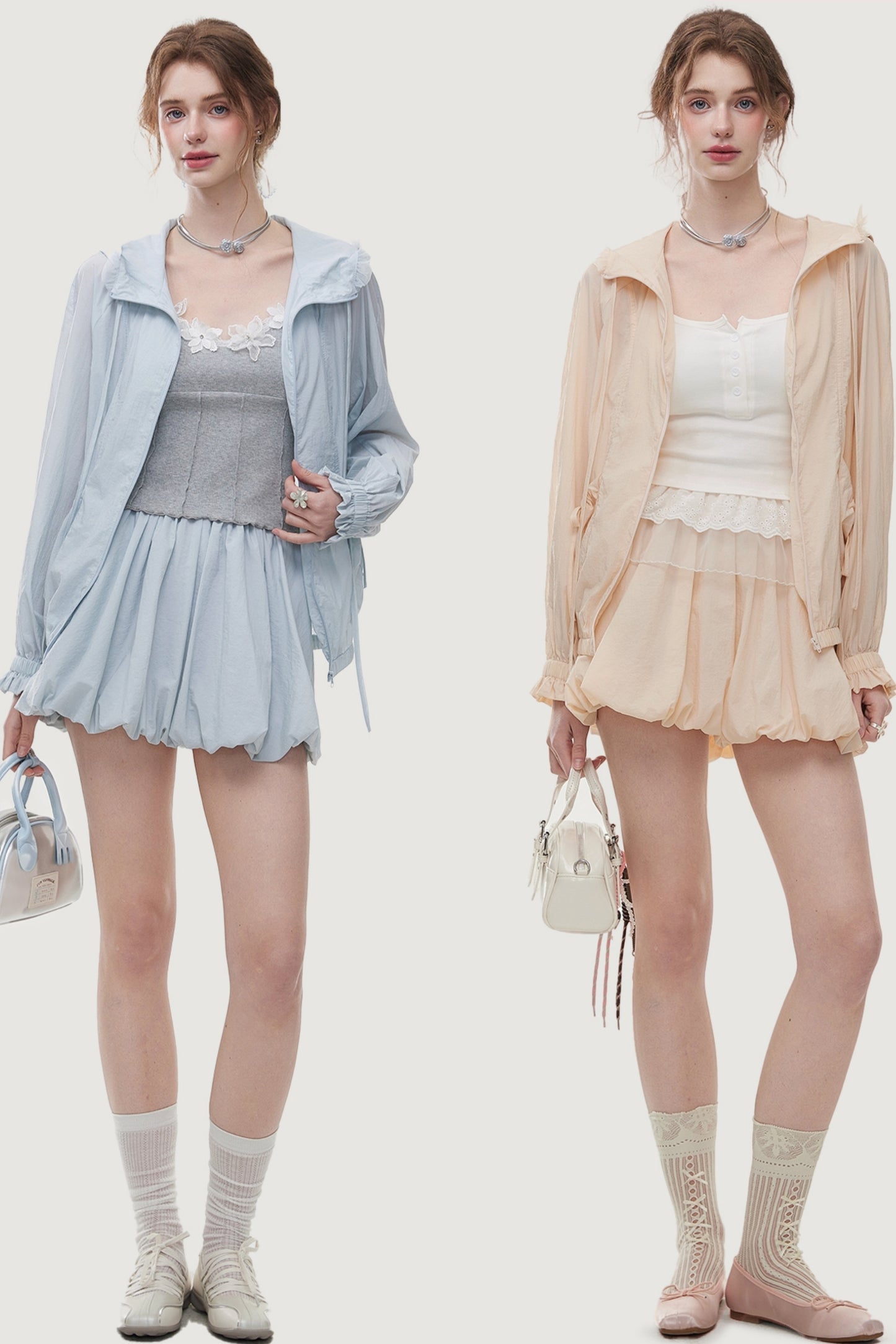 Elegant Fluff A-Line Skirt