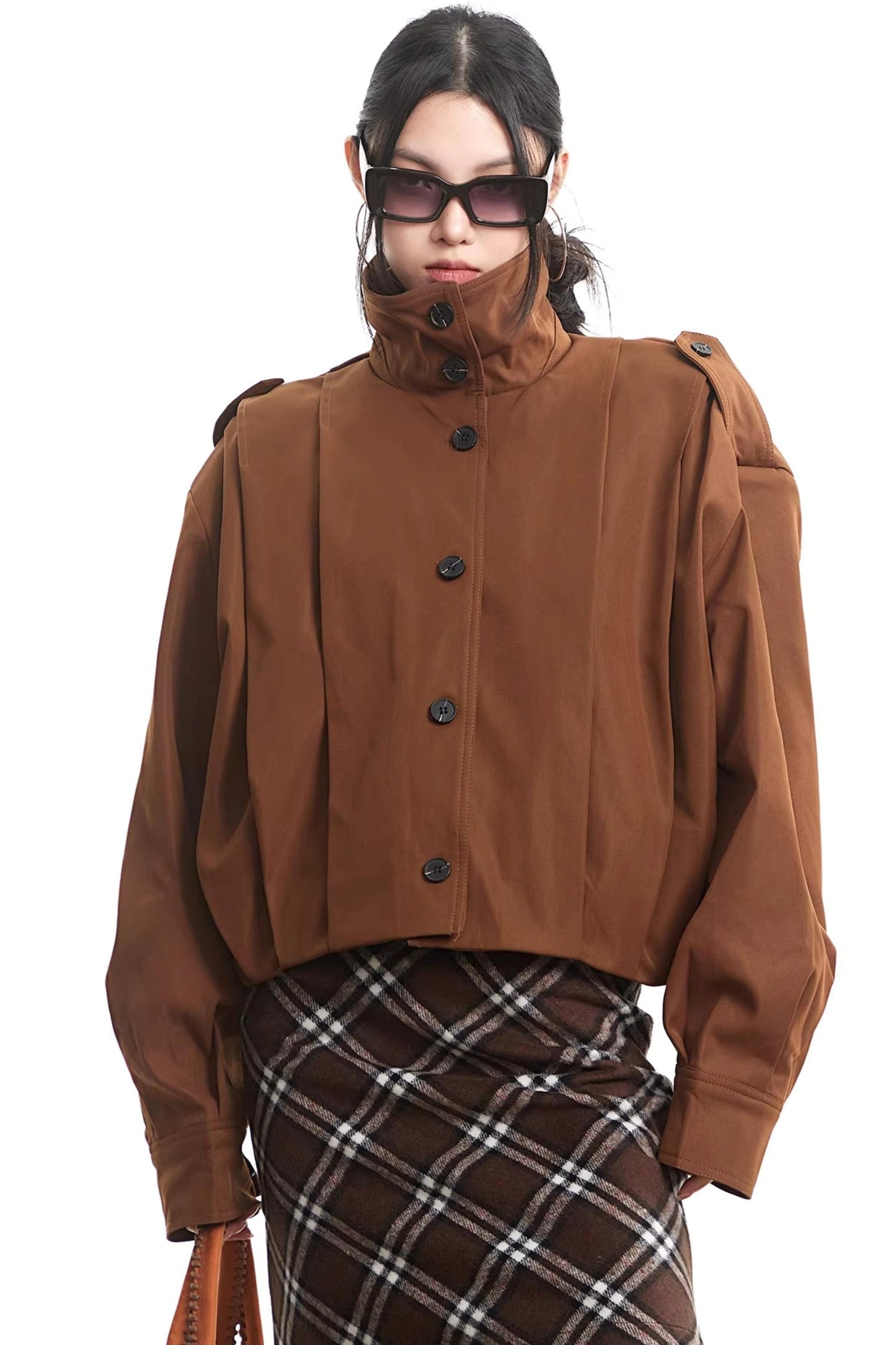 Retro Brown Autumn Jacket
