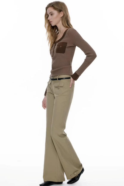 Henry Collar Knit Top