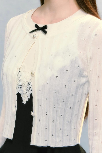 Blue Tencel Summer Cardigan