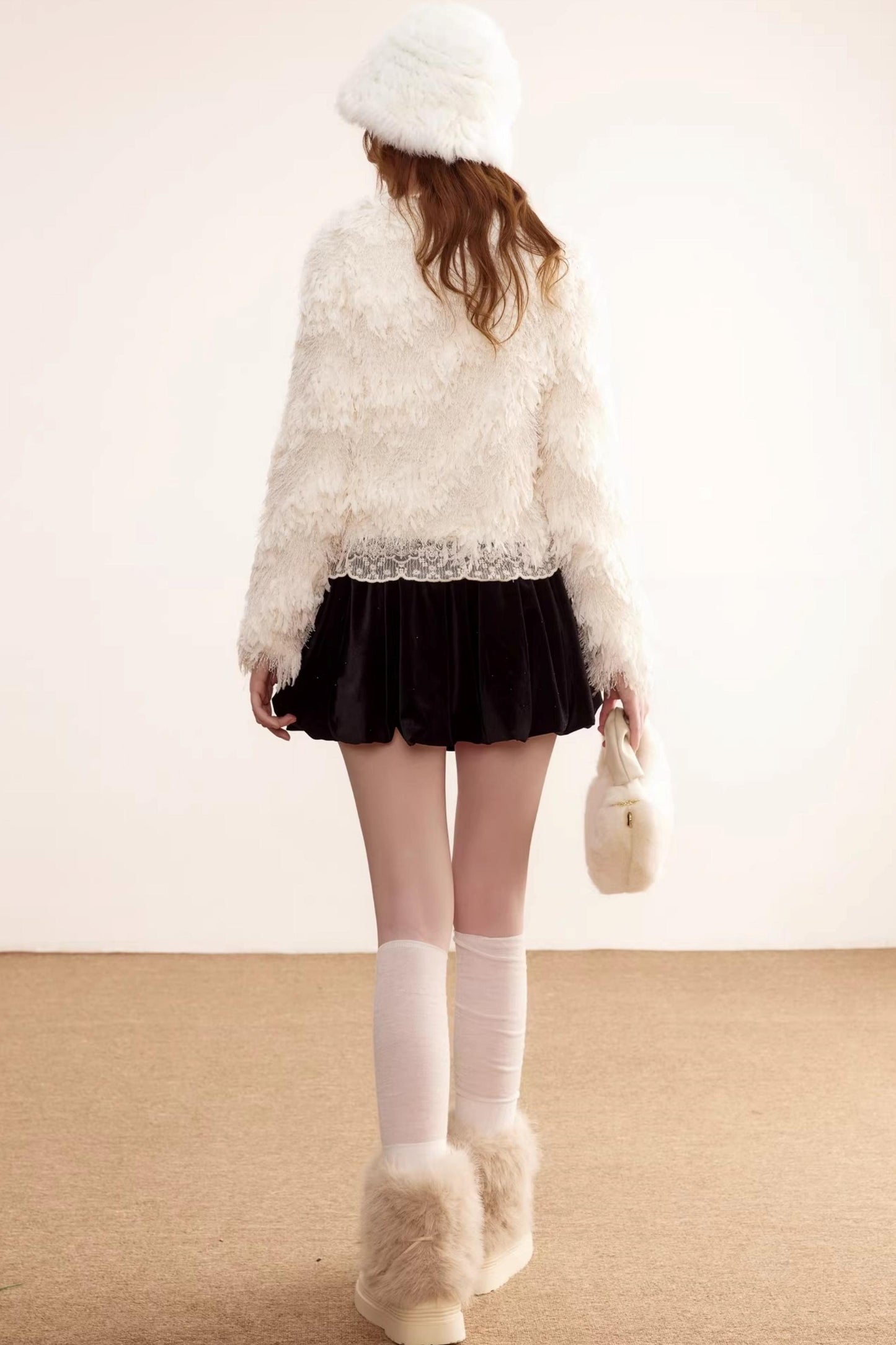 Lace Patchwork Fringe Jacket