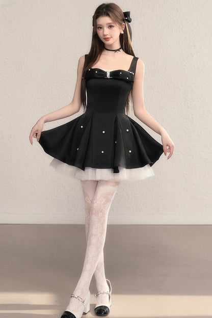 Blue Stars Beaded Dress