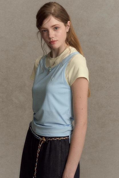 Slim Fit Two-Piece Tee