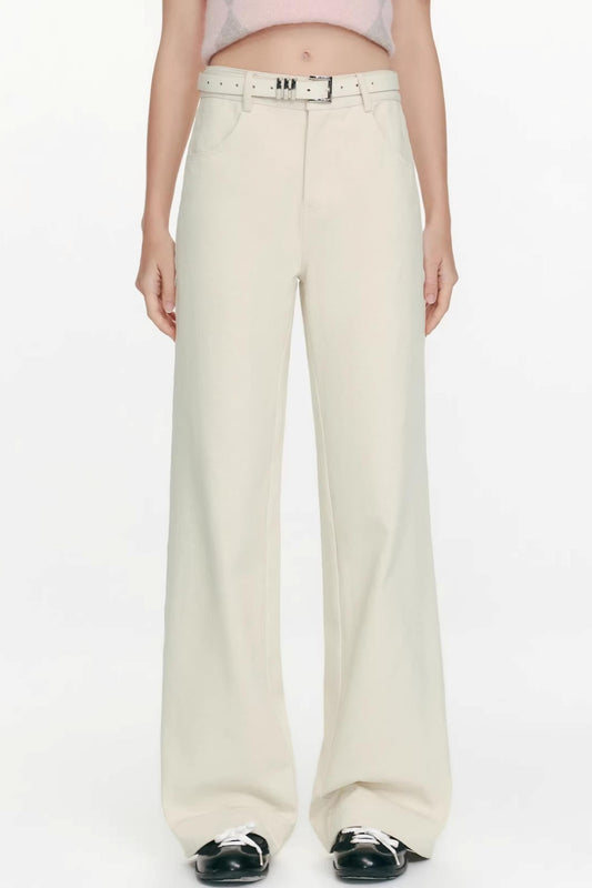 Casual Wide-Leg Long Pants