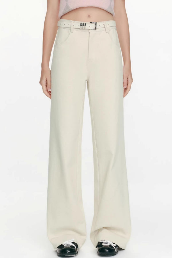 Casual Wide-Leg Long Pants