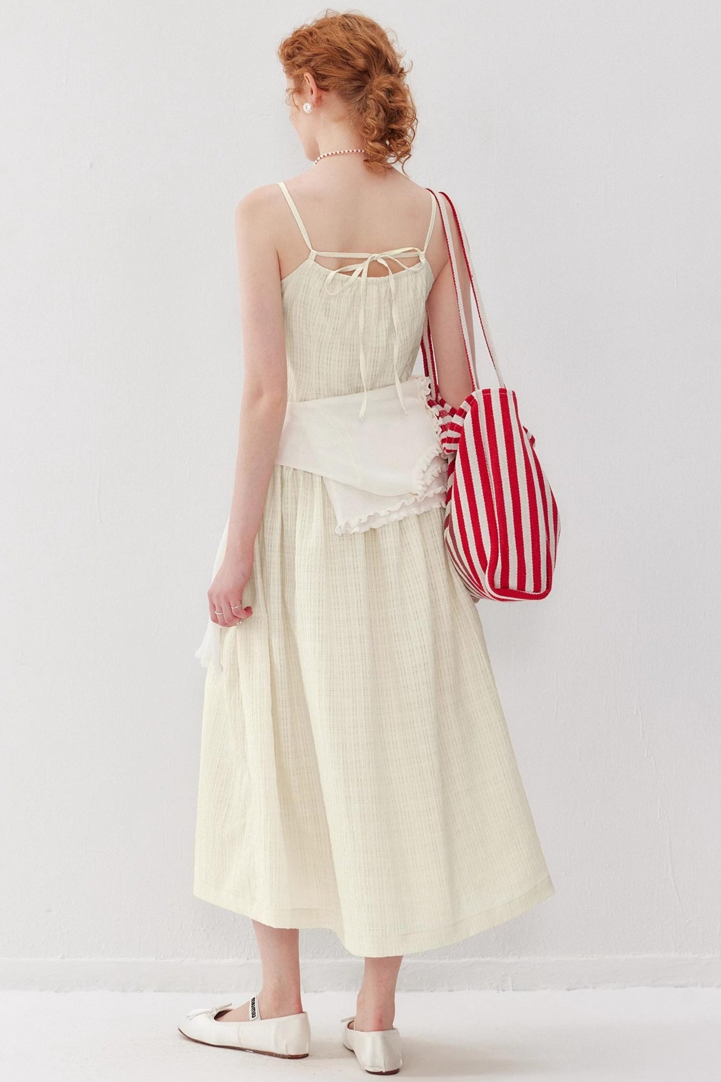 Halter Mullet Dress Cardigan Set-Up