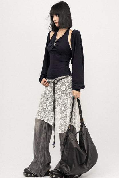 American Vintage Halter Neck Two-Piece Knitwear