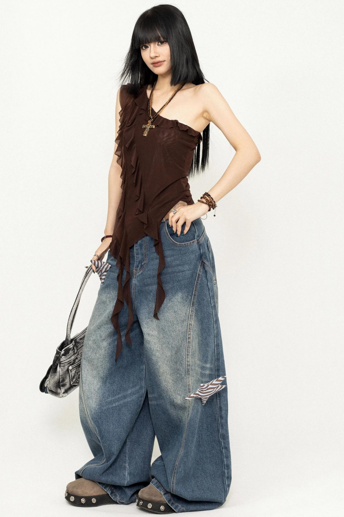 Summer Wide-Legged Trousers