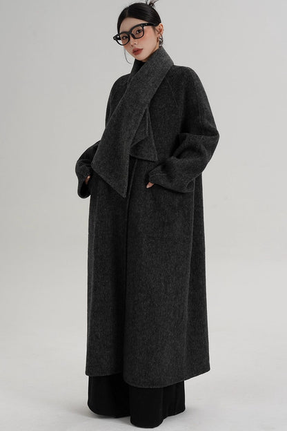 Reversible Woolen Wool Coat