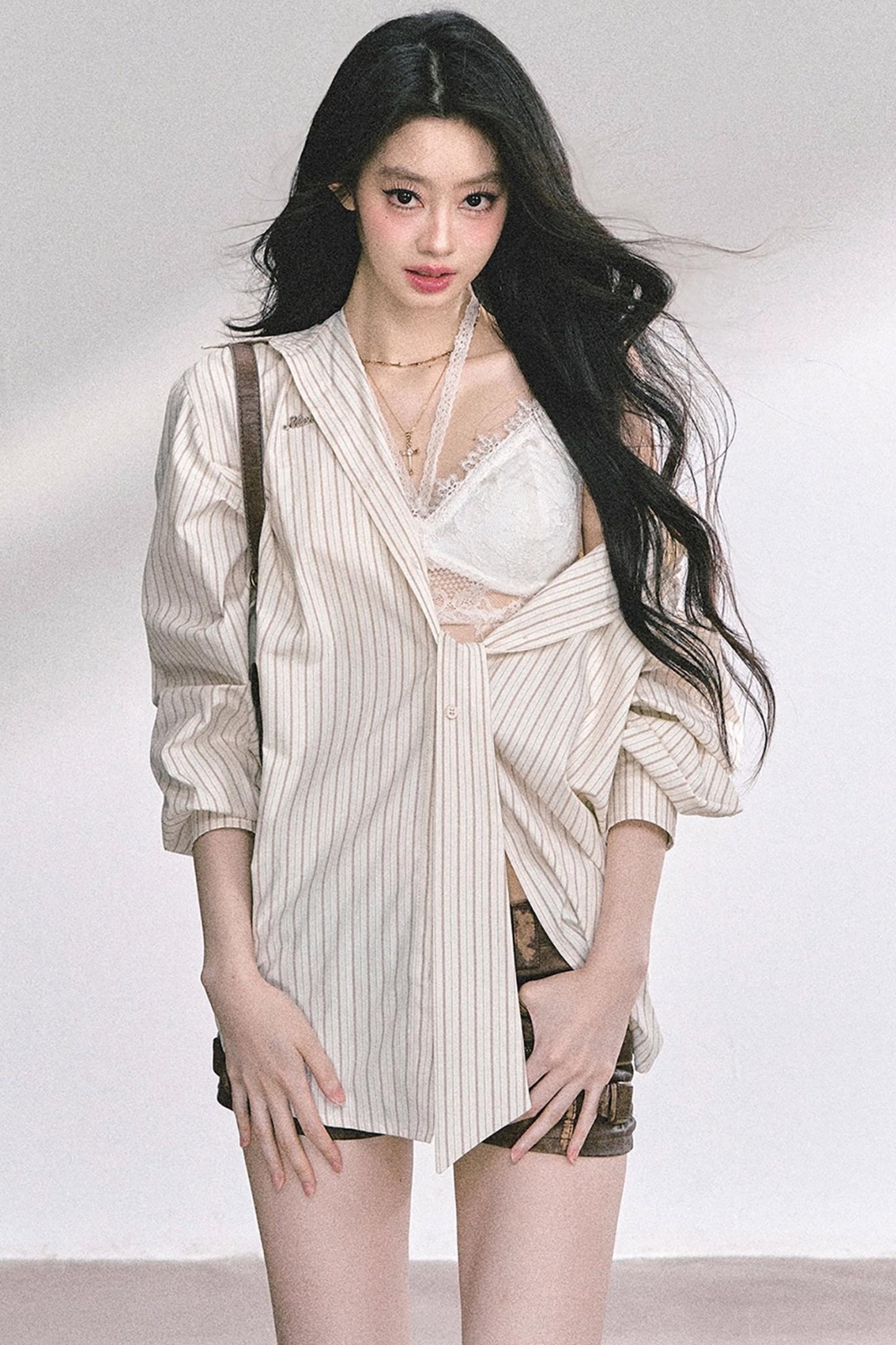 French Stripe Sunscreen Shirt