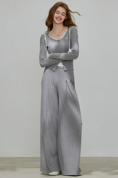 Slimming Autumn Cardigan Set-Up