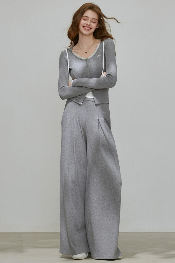 Slimming Autumn Cardigan Set-Up