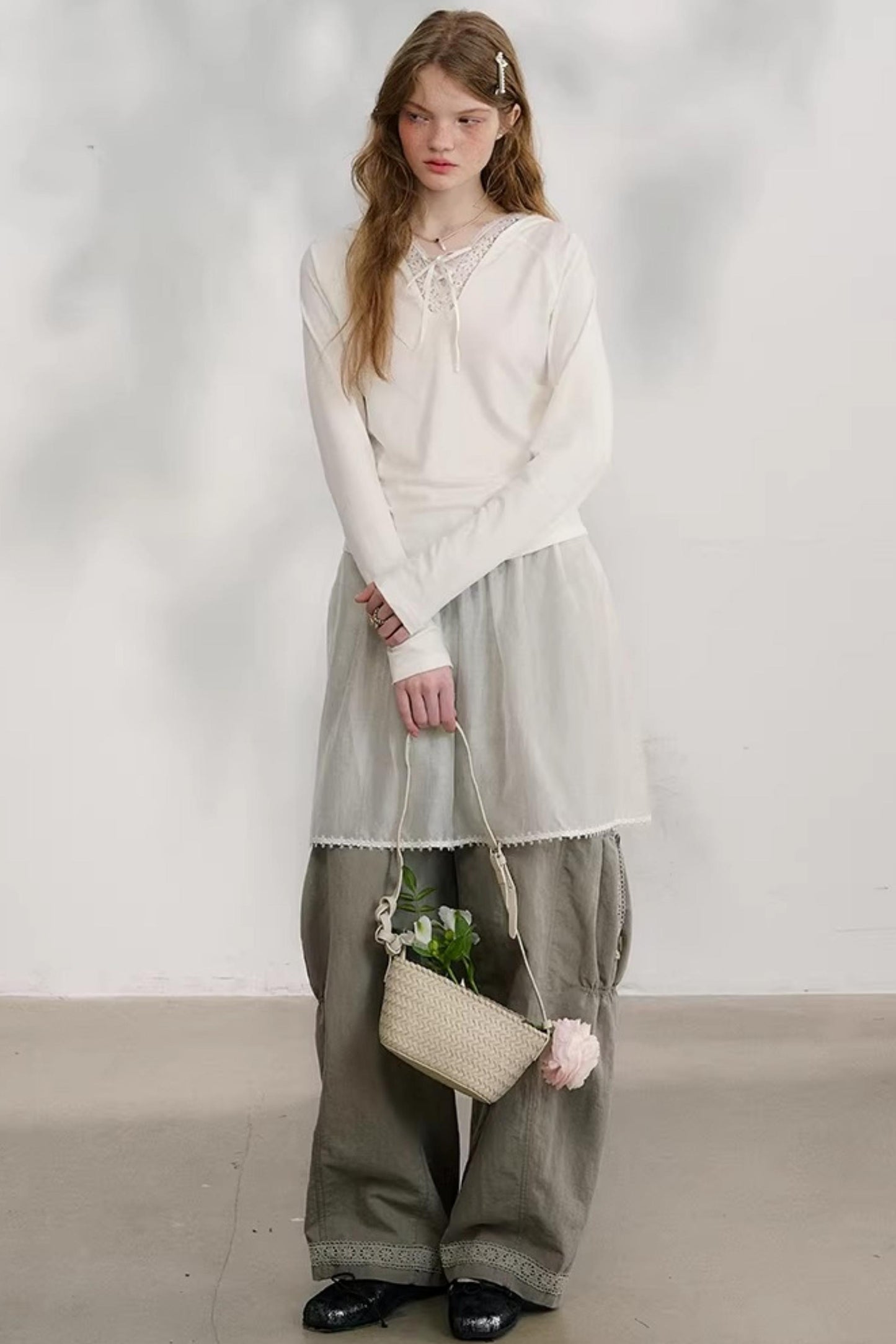 Morning Light Lace Knit Top