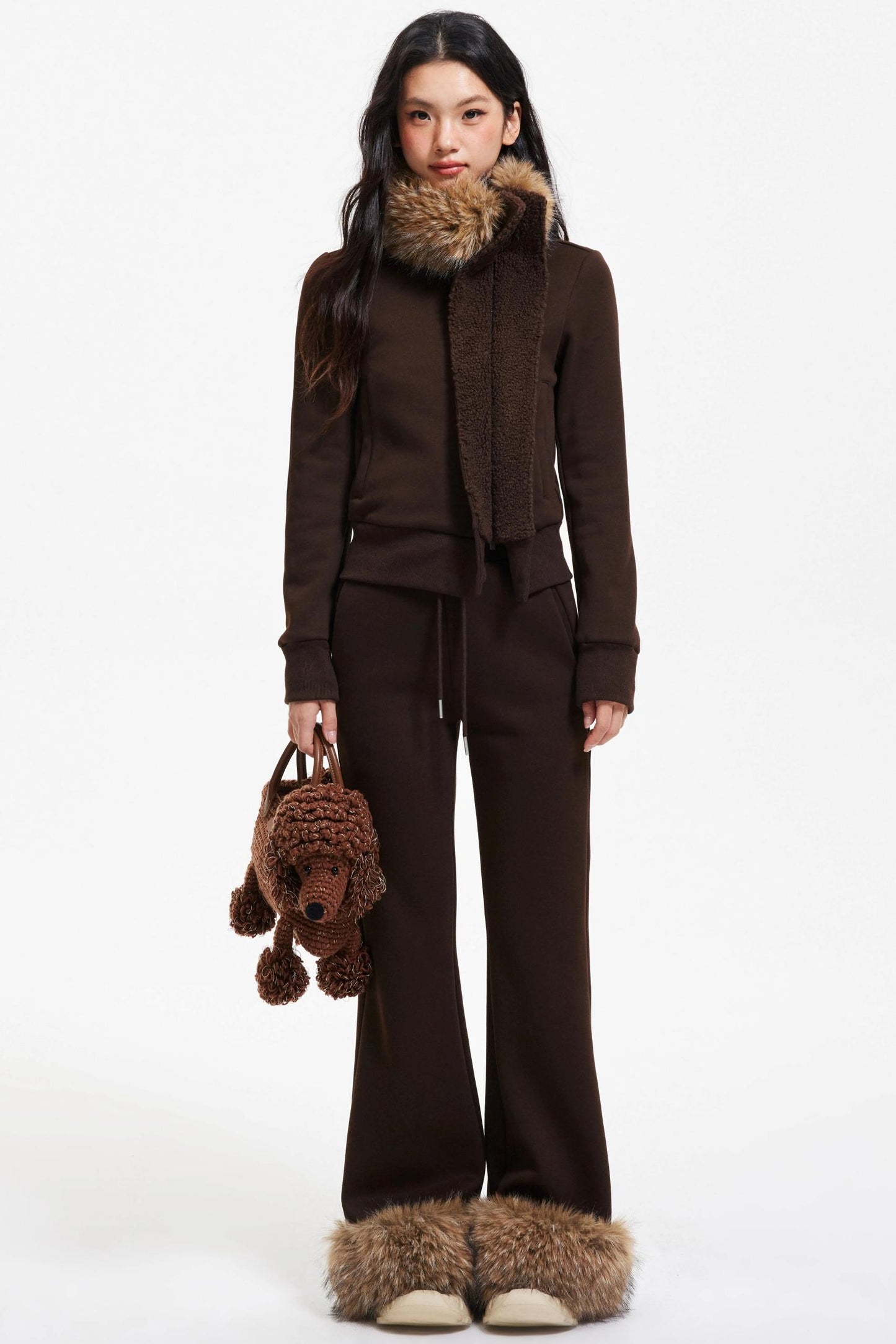 Autumn Fleece-Lined Jacket Set-Up