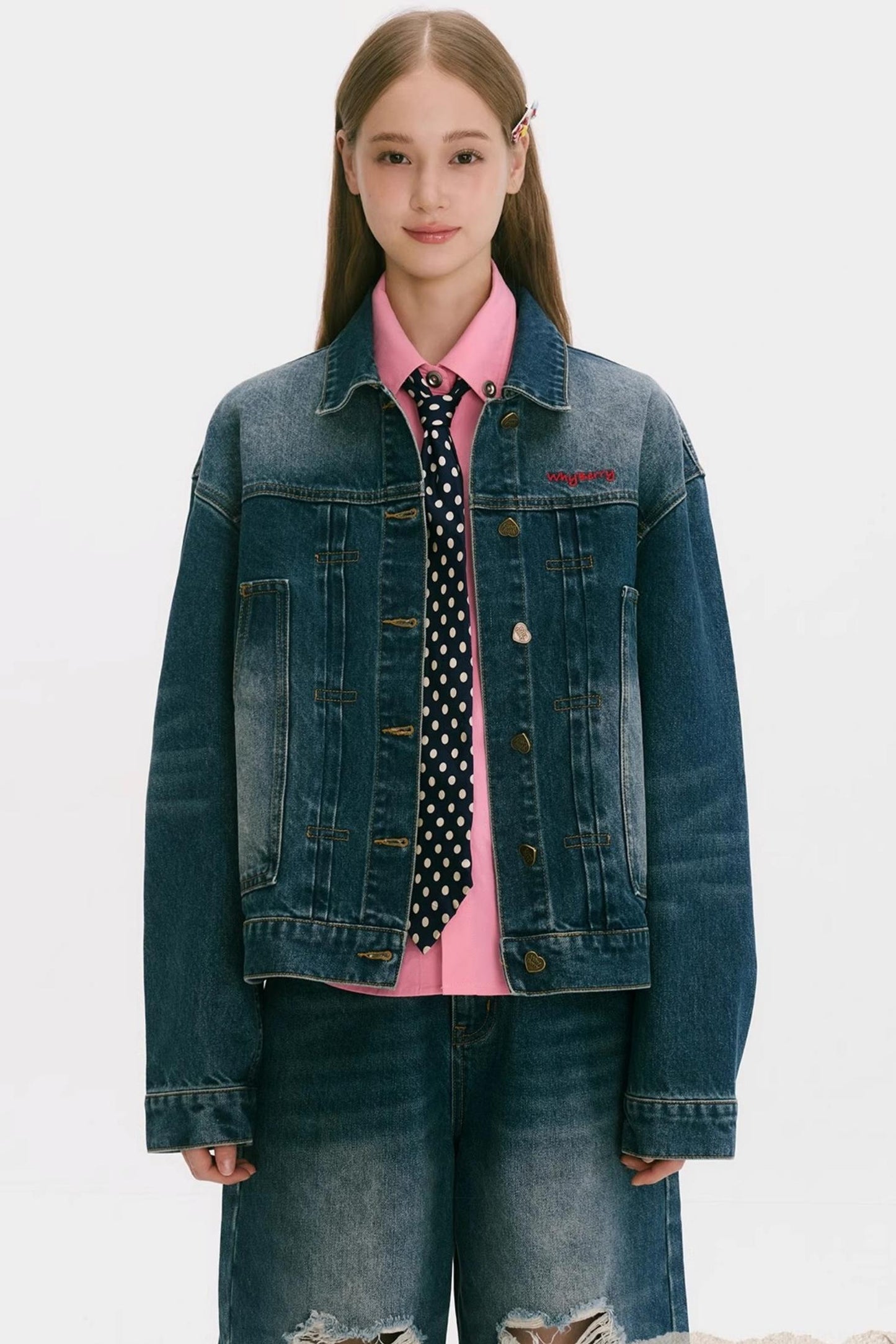 Vintage Washed Denim Jacket