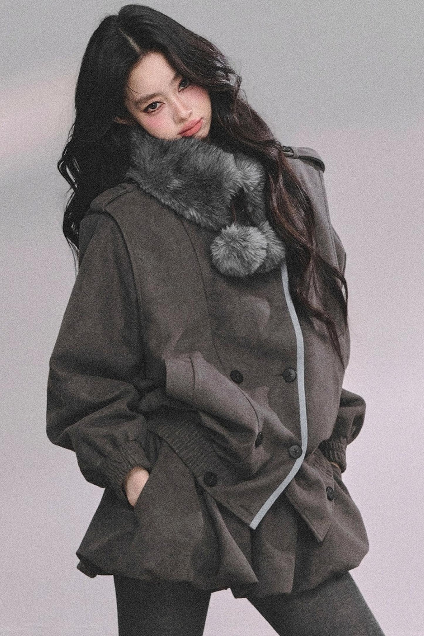 French Autumn Blazer Suit Set-Up