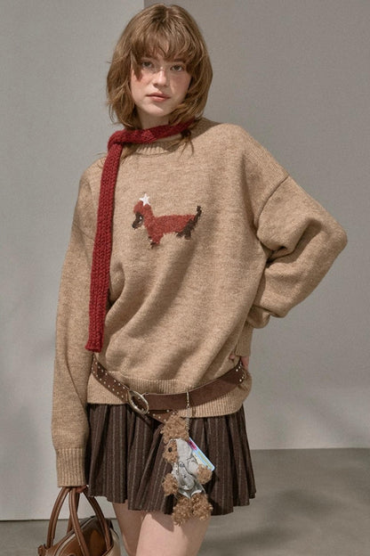 Holiday Dachshund Sweater