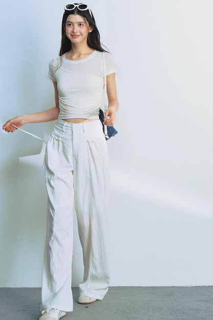 Dual-Patch Short Tee