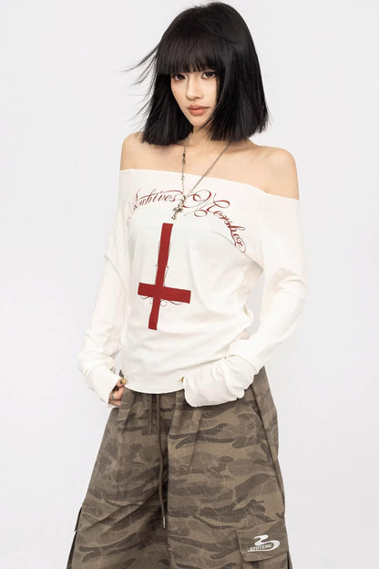 American Retro Cross T-Shirt