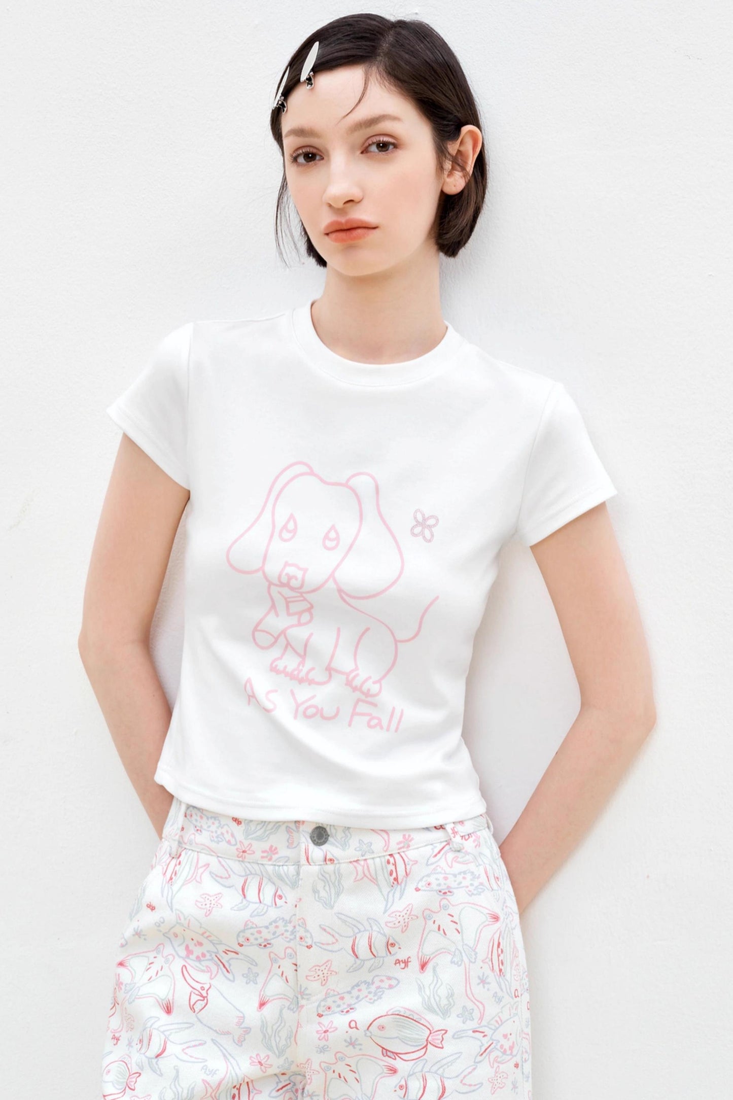 Summer Dog Slim Fit Tee