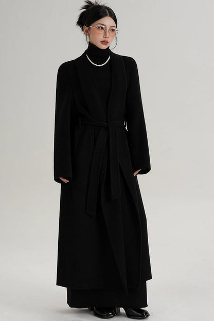 Elegant Wool Pencil Skirt