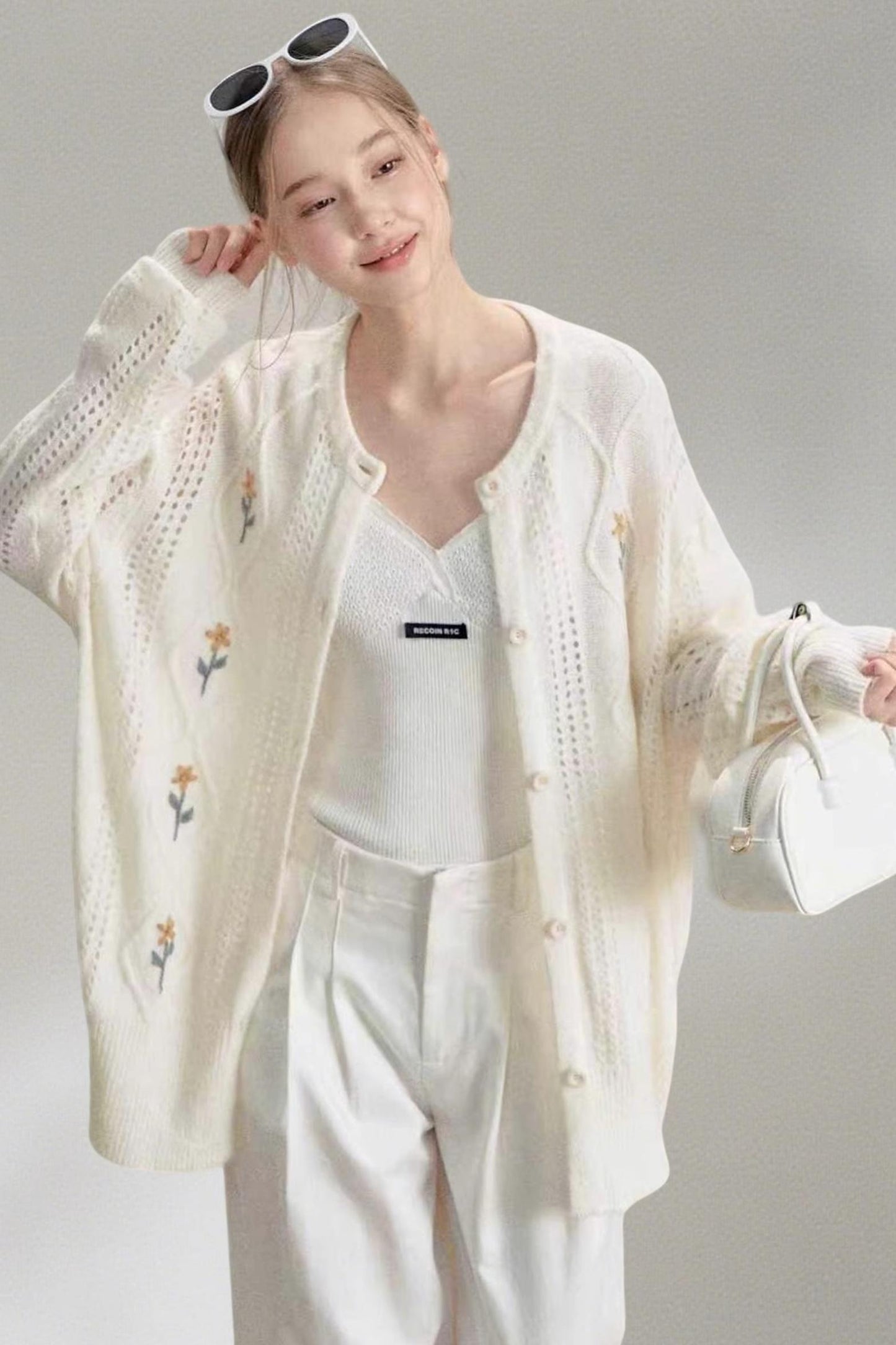 New Loose Knitted Sweater Jacket