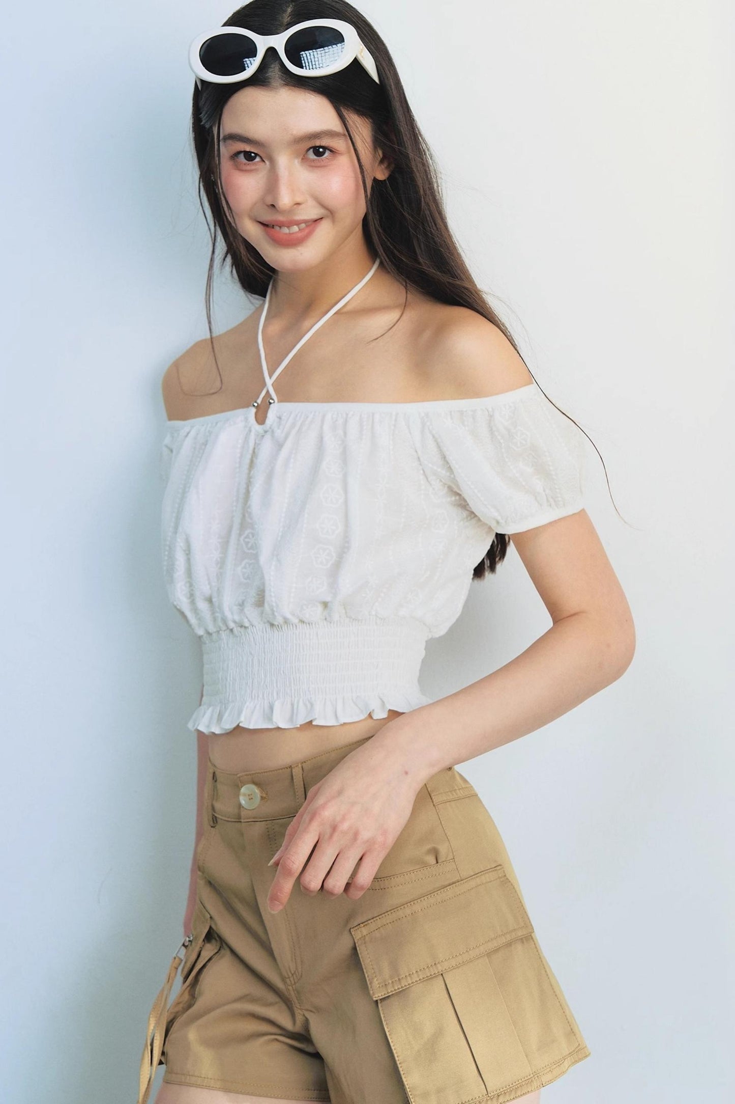 Asymmetrical Crop Top