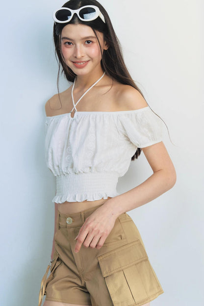 Asymmetrical Crop Top