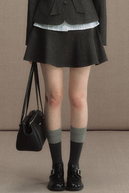 Cedar Poem Casual Navy Blazer Set-Up