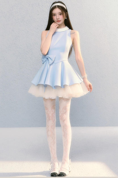 Fugitive Princess Mesh Panel Ballet Dress