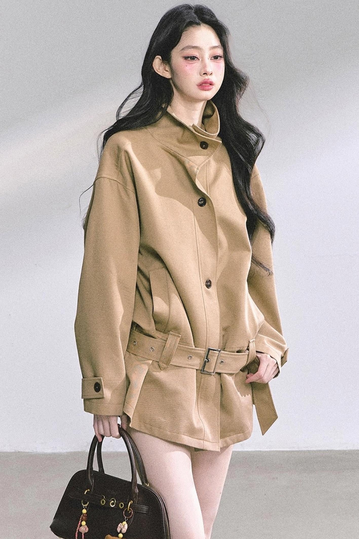 French Style Windbreaker Jacket