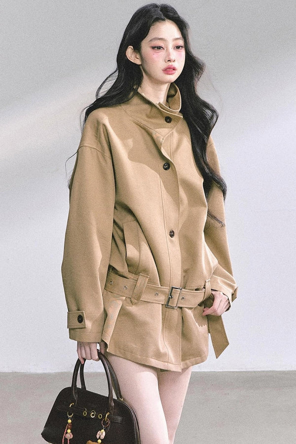 French Style Windbreaker Jacket