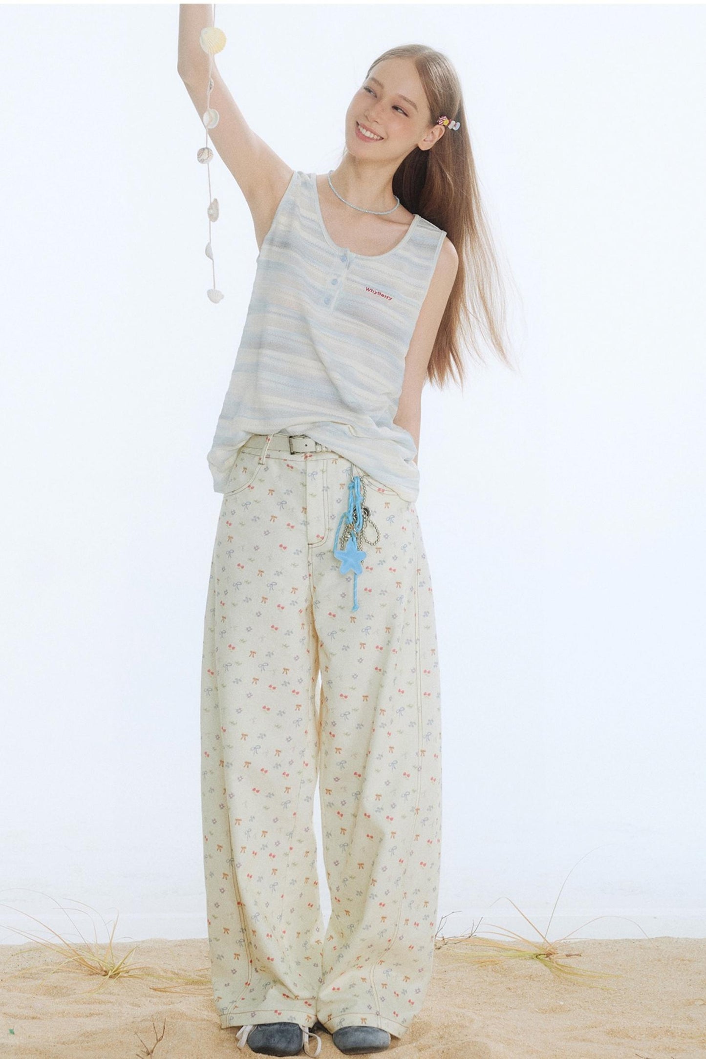 Cloud Fudge Floral Pants