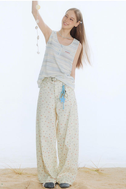 Cloud Fudge Floral Pants