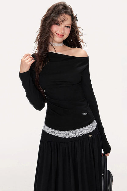 One-Shoulder Base Top