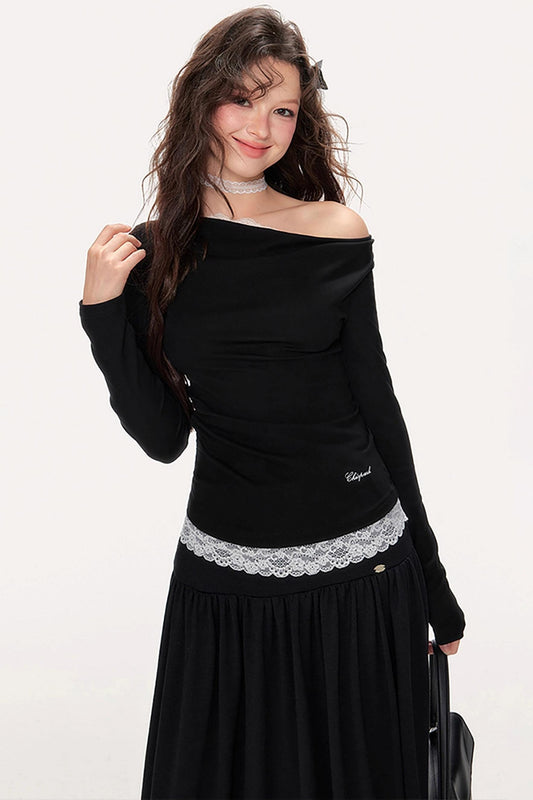 One-Shoulder Base Top